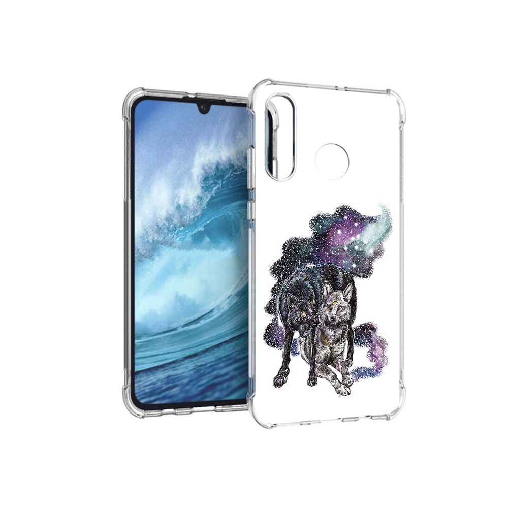 

Чехол MyPads Tocco для Huawei P30 Lite звездные волки, Прозрачный, Tocco