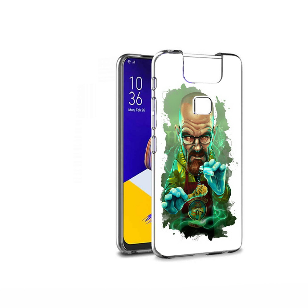

Чехол MyPads Tocco для Asus ZenFone 6 (ZS630KL) повар, Прозрачный, Tocco
