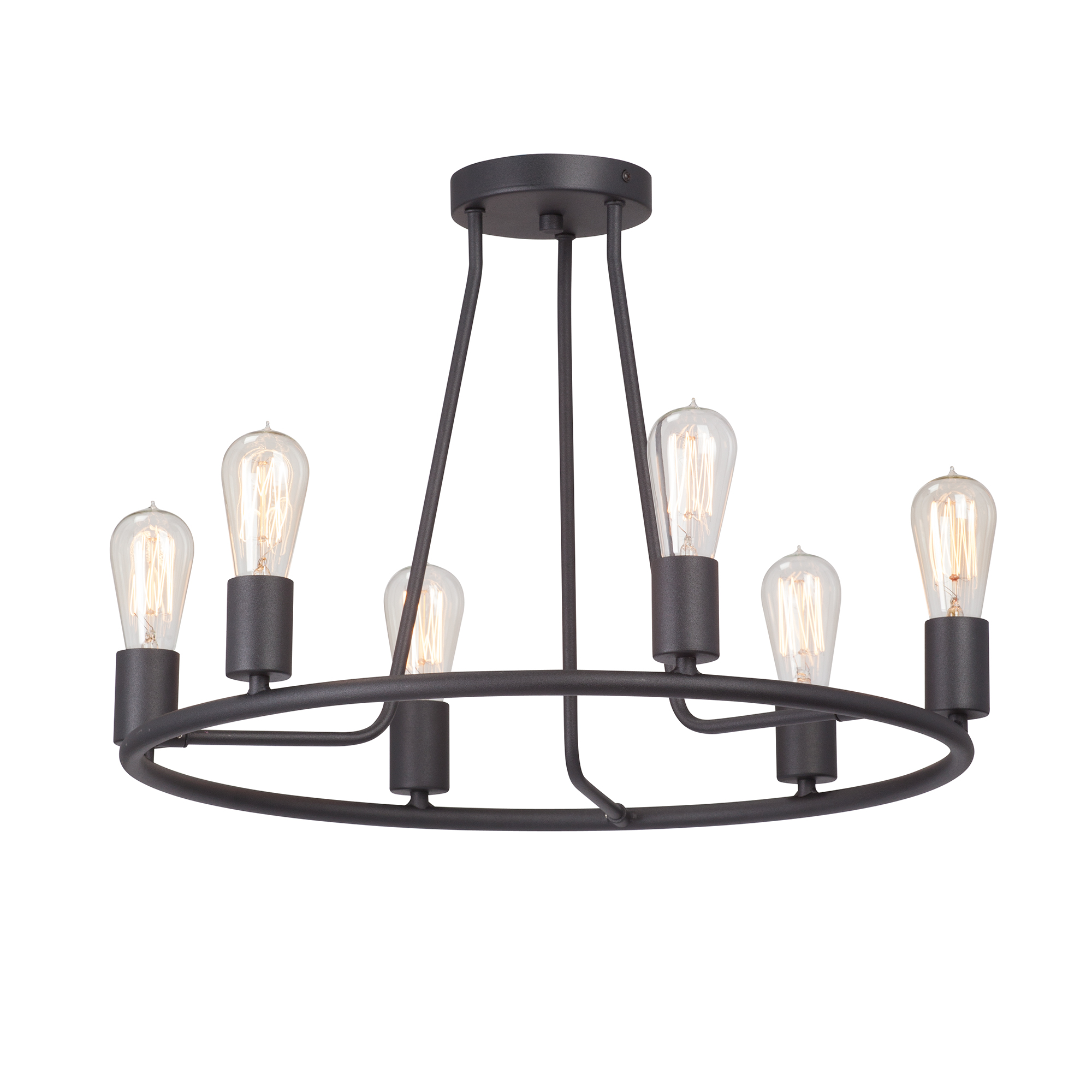 фото Люстра vitaluce v3771-1/6pl 6xe27 макс. 40вт