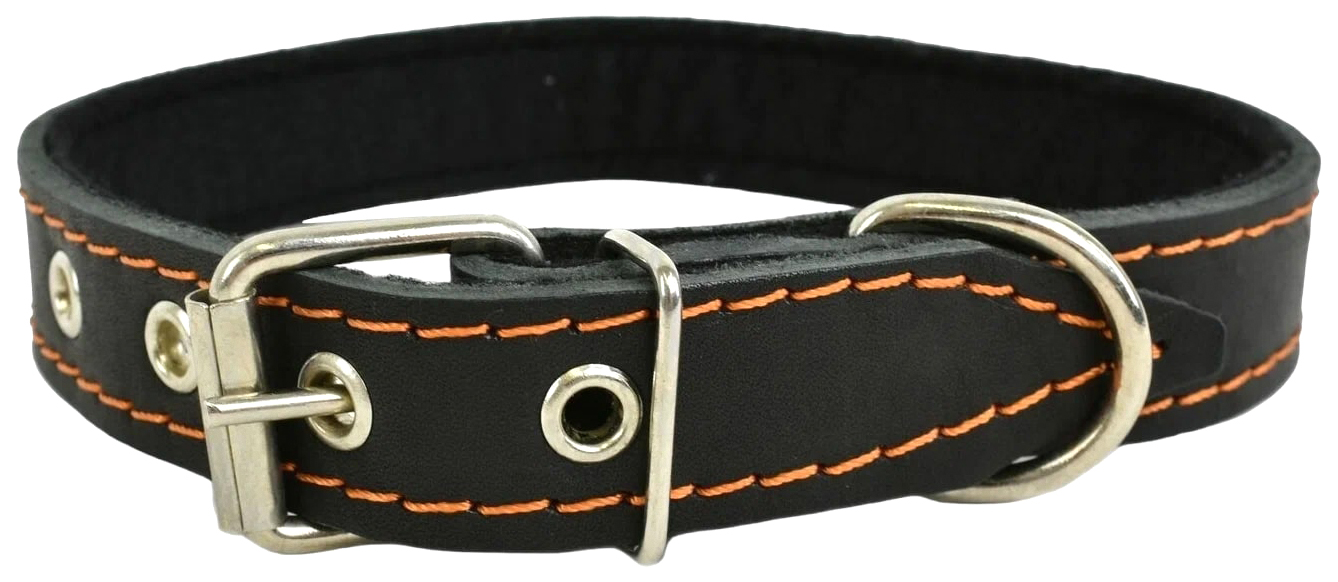 Ошейник для собак Зоотехнология, кожаный, двойной