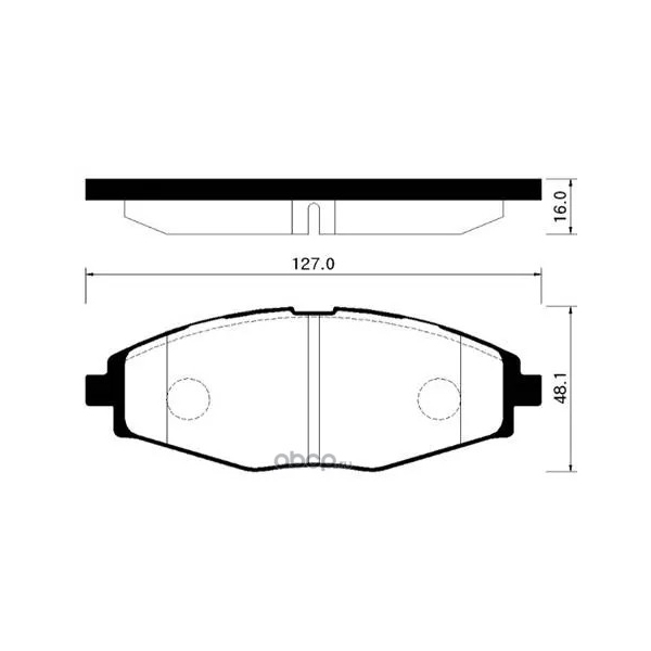 

Тормозные колодки HSB hp2002