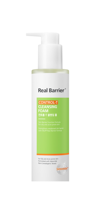 фото Гель для умывания real barrier control-t cleansing foam 190 мл