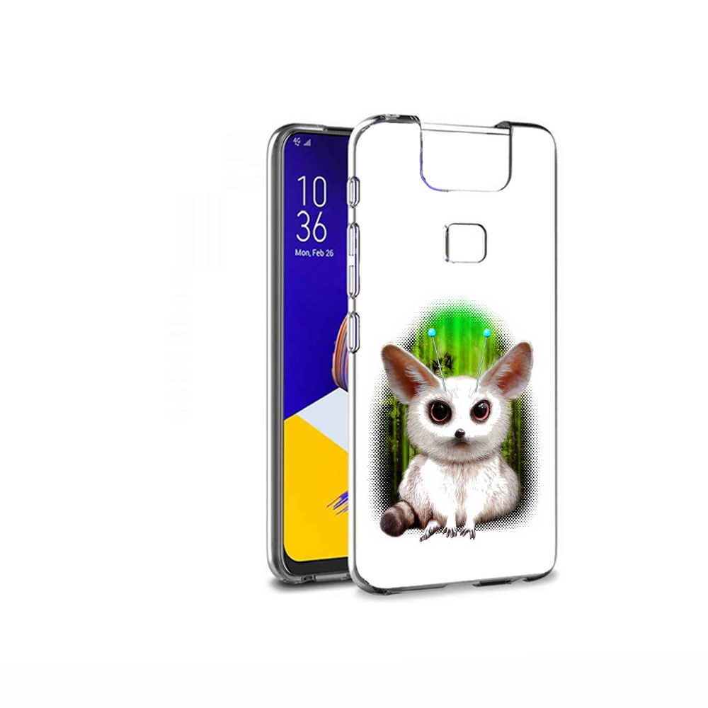 Чехол MyPads Tocco для Asus ZenFone 6 (ZS630KL) пушистое животное