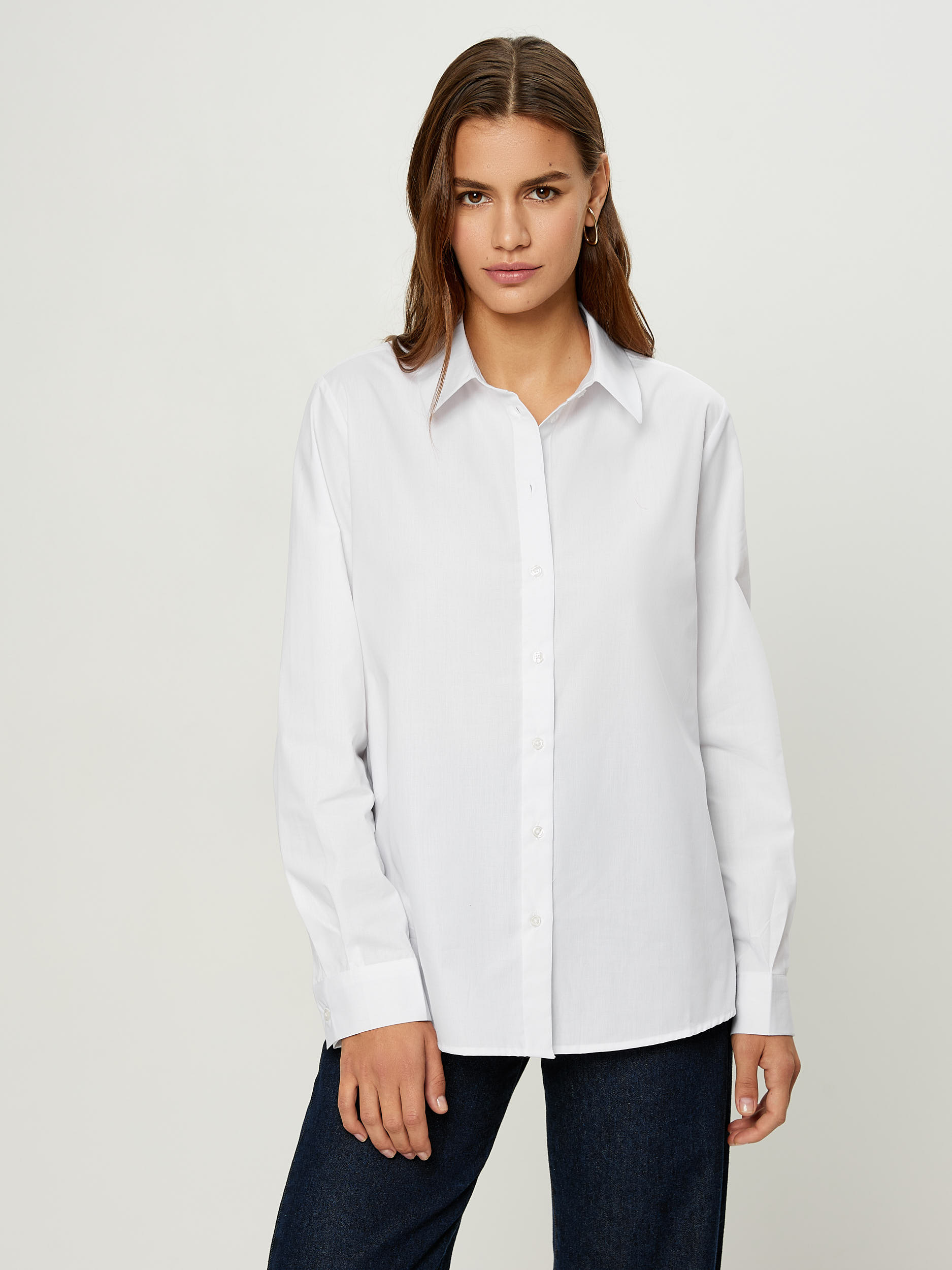 

Рубашка женская ZARINA 2368119318-1 белая XS, 2368119318-1