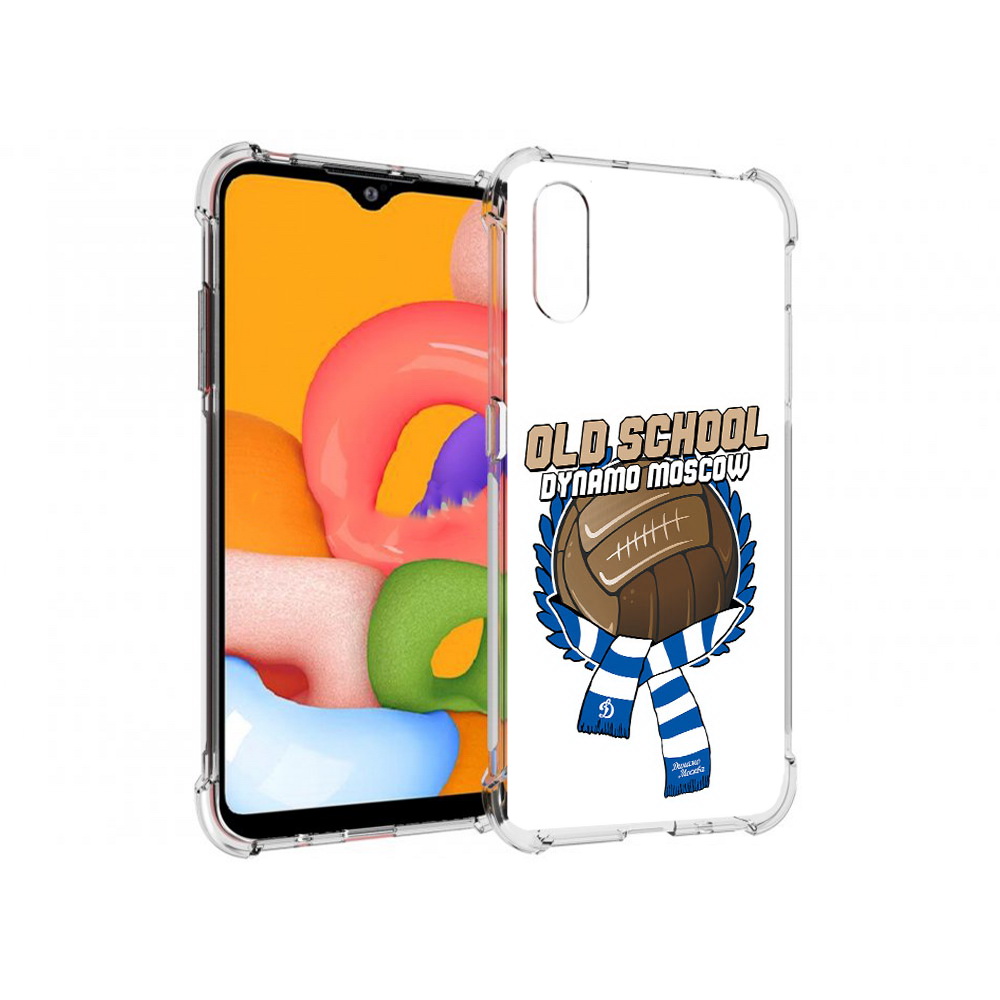 Чехол MyPads Tocco для Samsung Galaxy A01 ФК Динамо олд скул (PT144711.509.176)