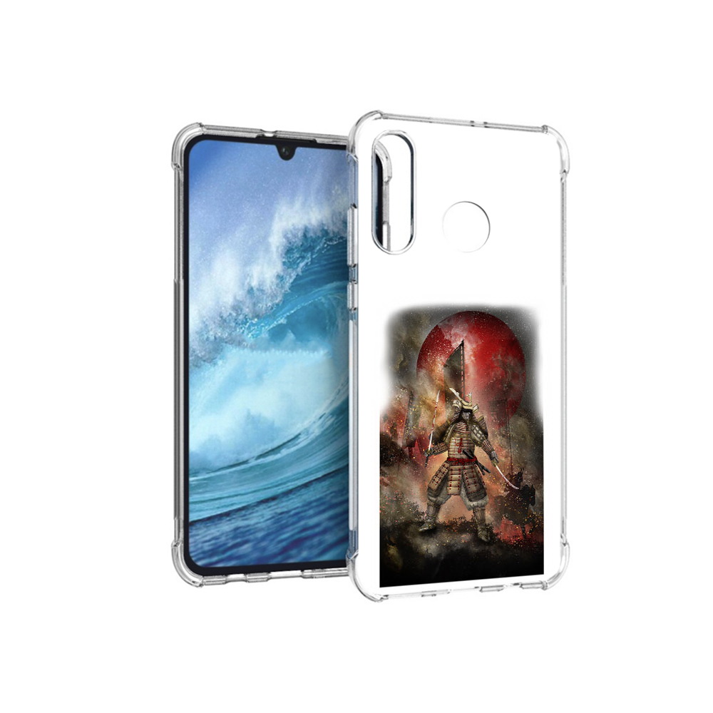 

Чехол MyPads Tocco для Huawei P30 Lite китайскийвоин, Прозрачный, Tocco