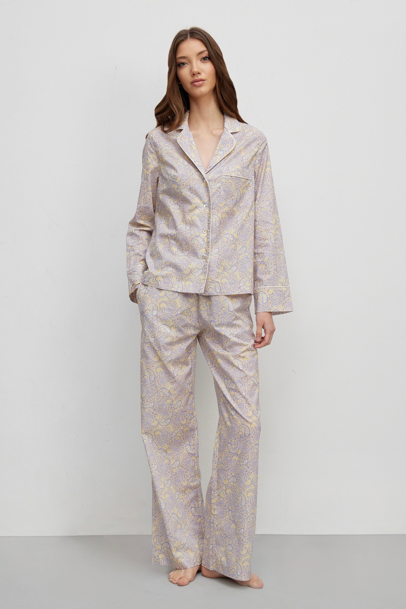 Пижама женская 8 HORAS of silk 81Phl разноцветная XL