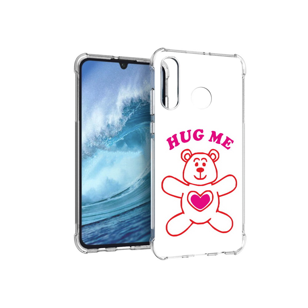 

Чехол MyPads Tocco для Huawei P30 Lite 14 февраля обними меня, Прозрачный, Tocco