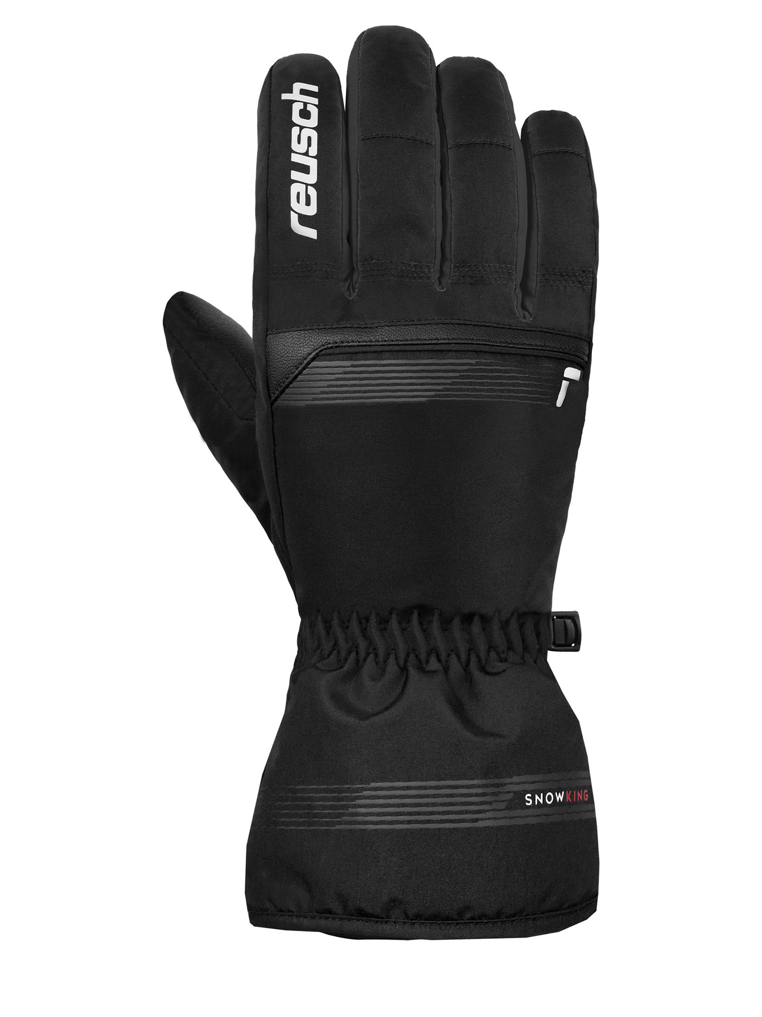 

Перчатки Reusch Snow King Black/White (Дюйм:9,5) 2024-25, Черный, Snow King