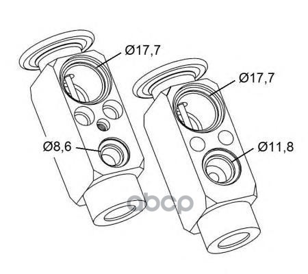 Расширительный Клапан Кондиционер NRF арт 38478 6269₽