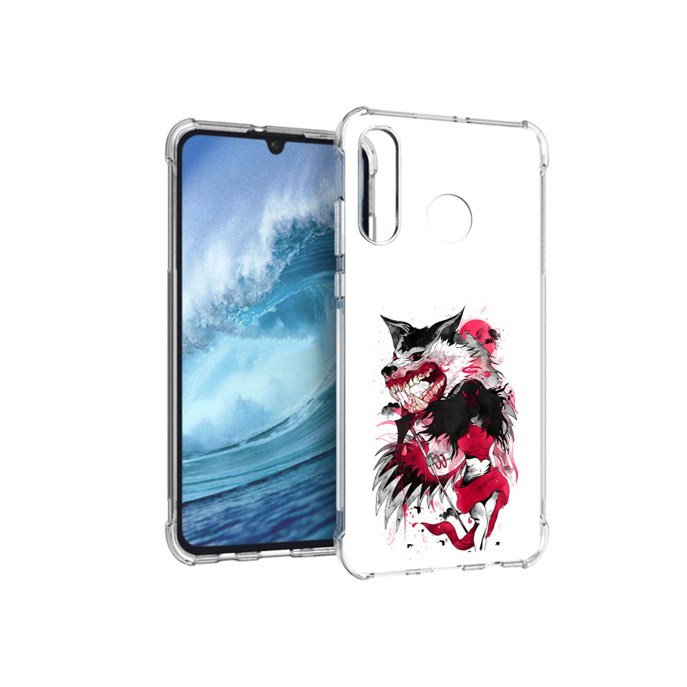

Чехол MyPads Tocco для Huawei P30 Lite красная шапочка, Прозрачный, Tocco