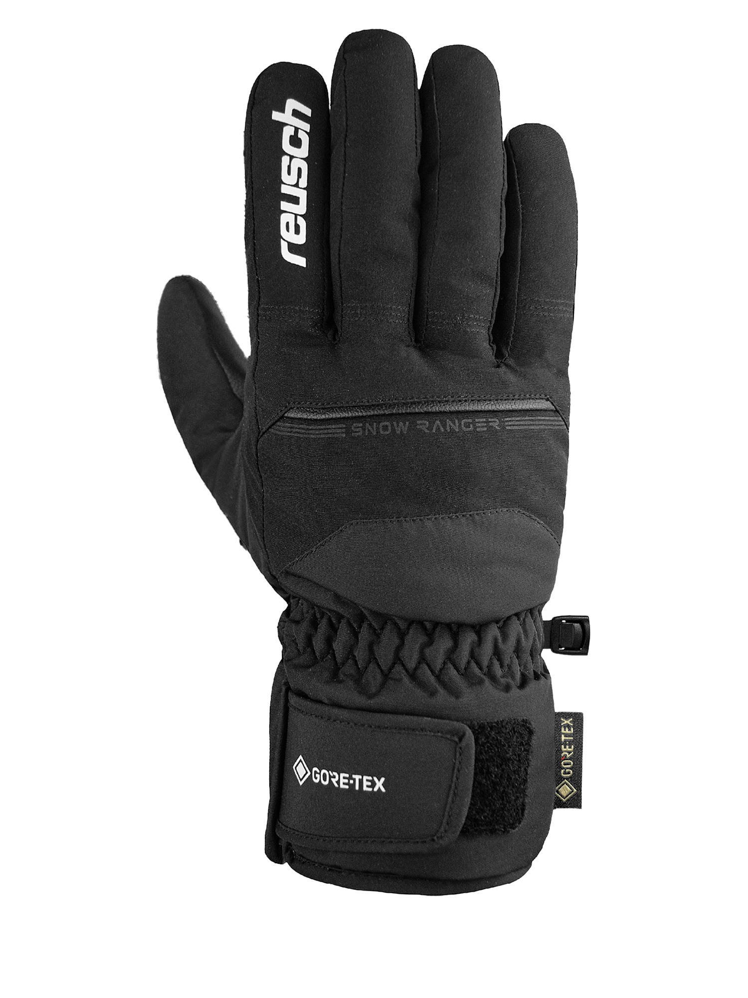 

Перчатки Reusch Snow Ranger Gore-Tex Black/White (Дюйм:7,5) 2024-25, Черный, Snow Ranger Gore-Tex