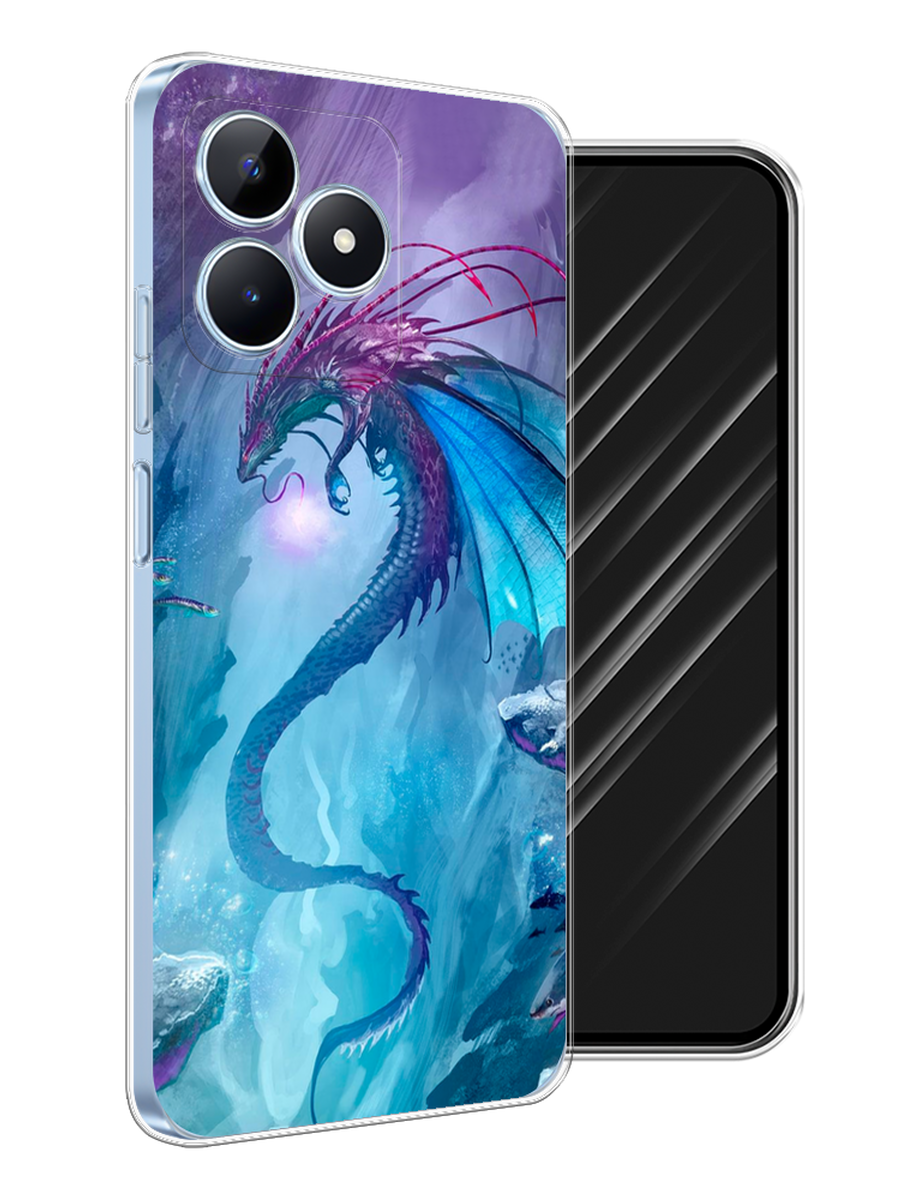 

Чехол Awog на Realme C60 "Водный дракон", Голубой;фиолетовый;синий, 2516550-1