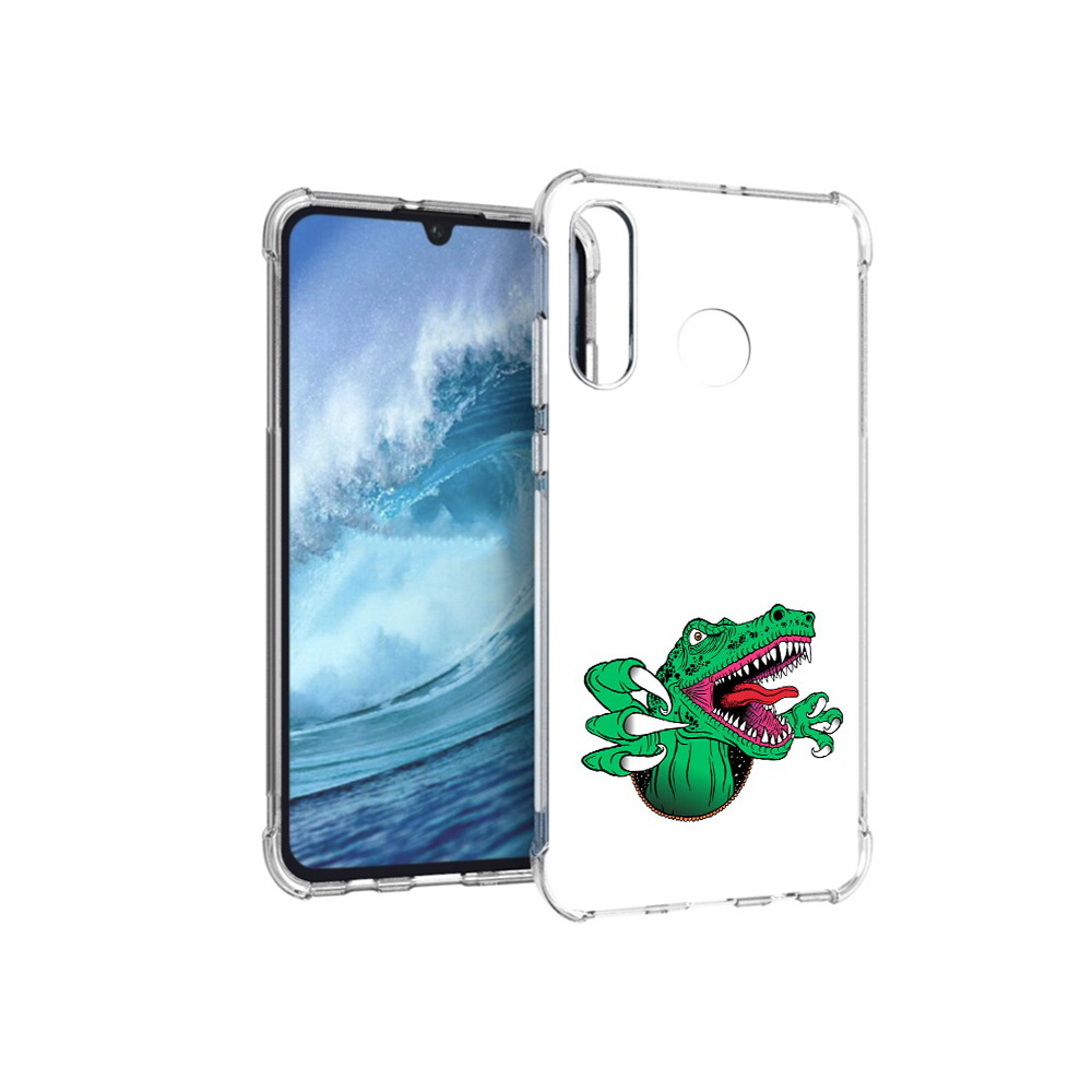 

Чехол MyPads Tocco для Huawei P30 Lite крокодил, Прозрачный, Tocco