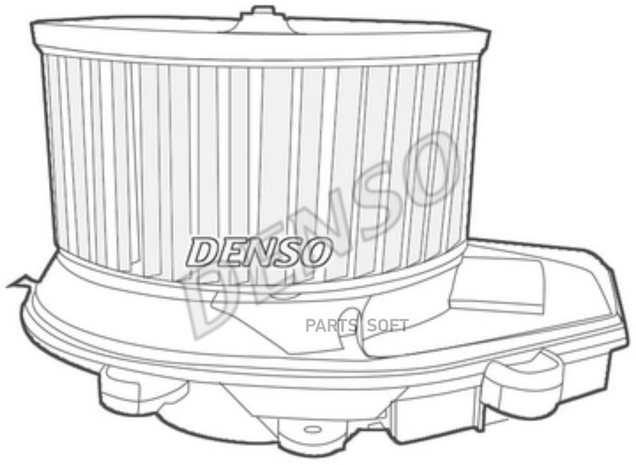 Вентилятор Обдува Салона Denso DEA02002