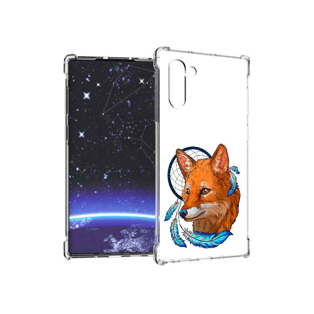 

Чехол MyPads Tocco для Samsung Galaxy Note 10 лиса и ловец снов (PT135782.511.438), Прозрачный, Tocco