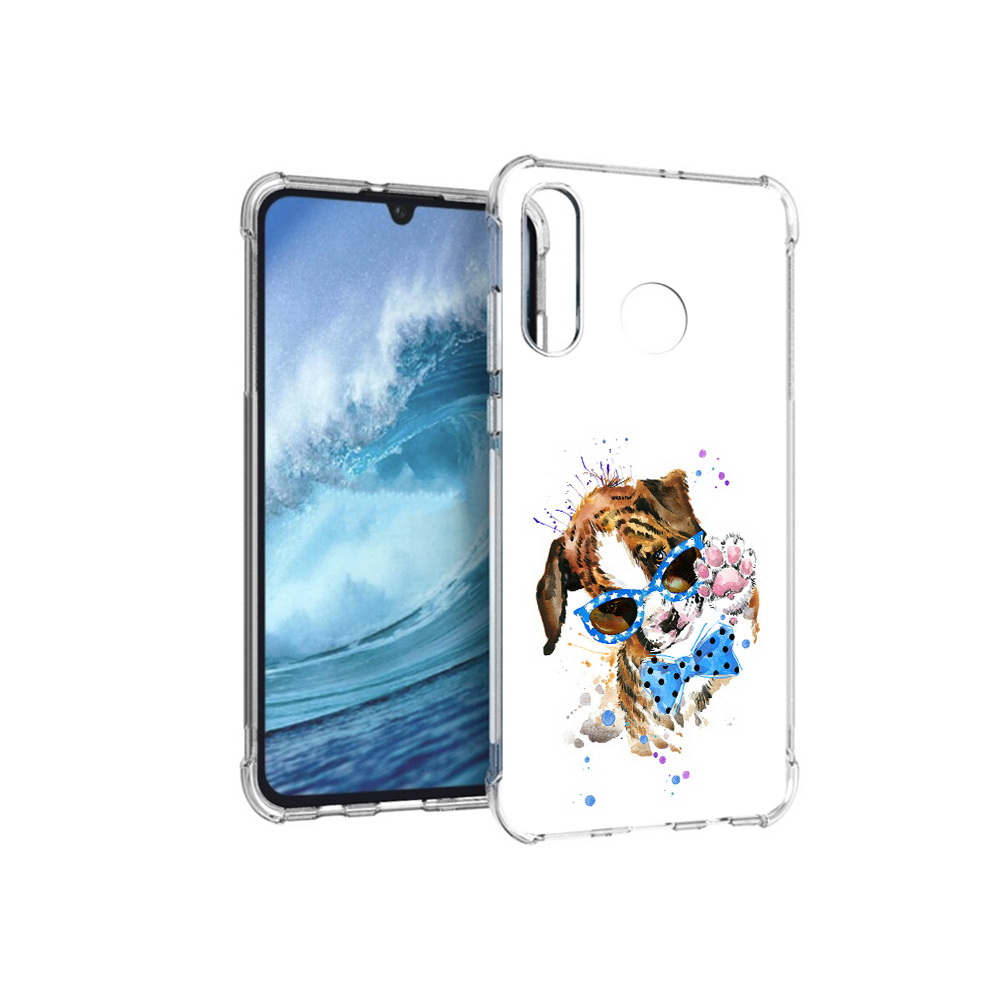 

Чехол MyPads Tocco для Huawei P30 Lite лапочка, Прозрачный, Tocco