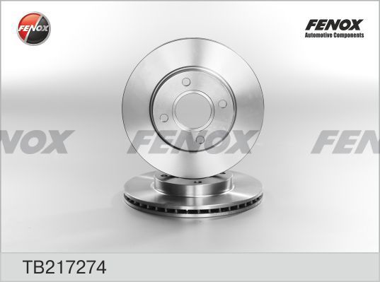 

Тормозной диск FENOX передний для Ford Focus, Fiesta IV, Fiesta V, Fusion TB217274