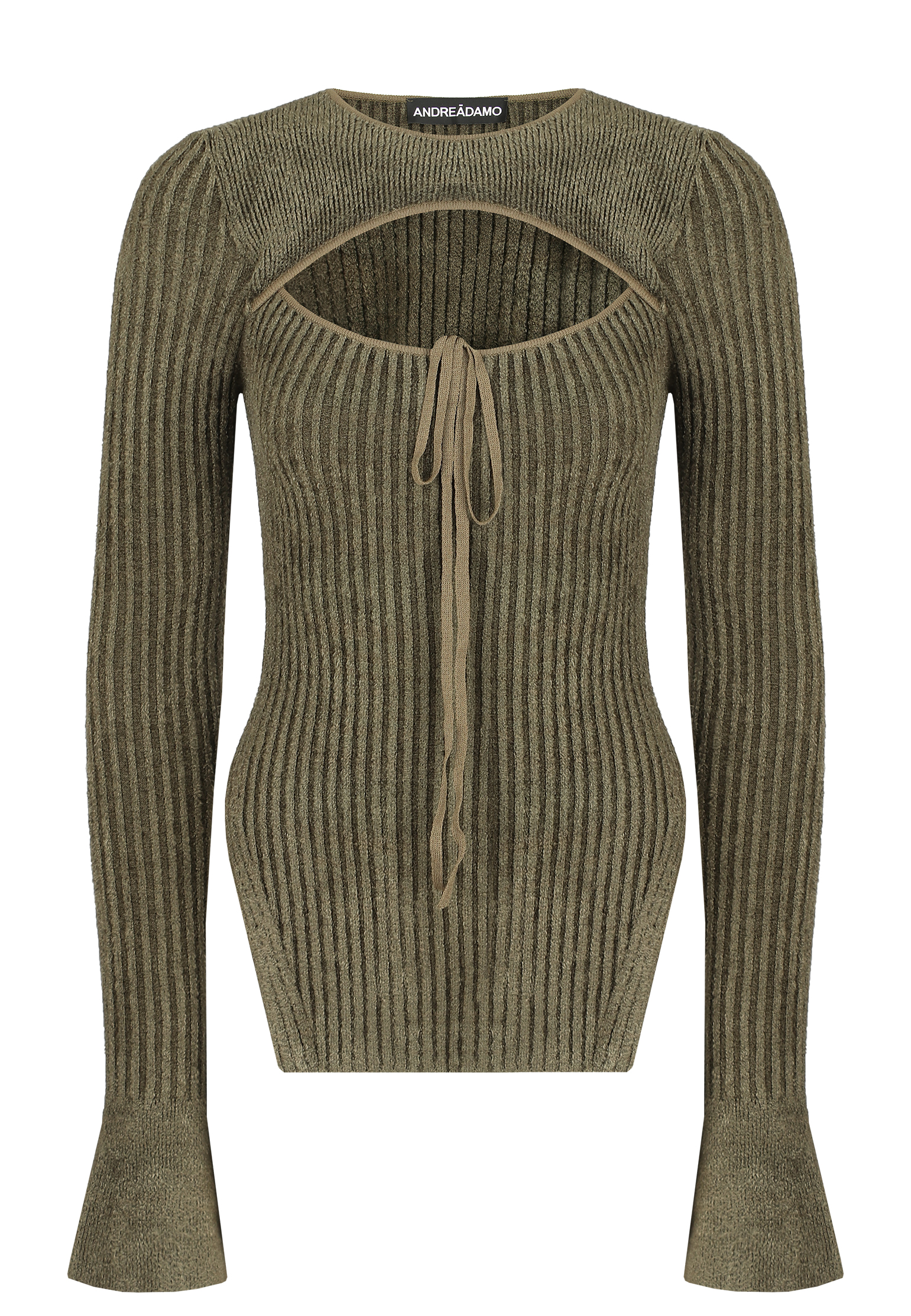 Джемпер женский ANDREADAMO 145507 зеленый XS
