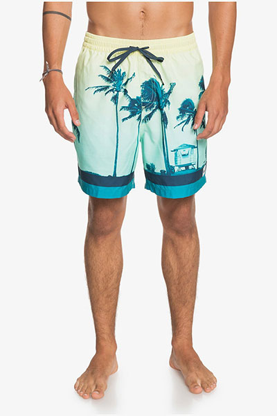 фото Мужские плавательные шорты paradise 17", мультиколор, s quicksilver
