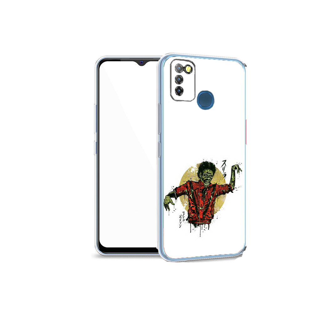 

Чехол MyPads Tocco для Infinix Hot 10 Lite Зомби, Прозрачный, Tocco