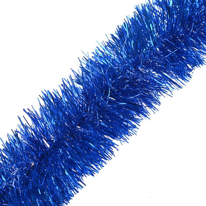 Мишура елочная Морозко Праздничная М1014 200 см синий