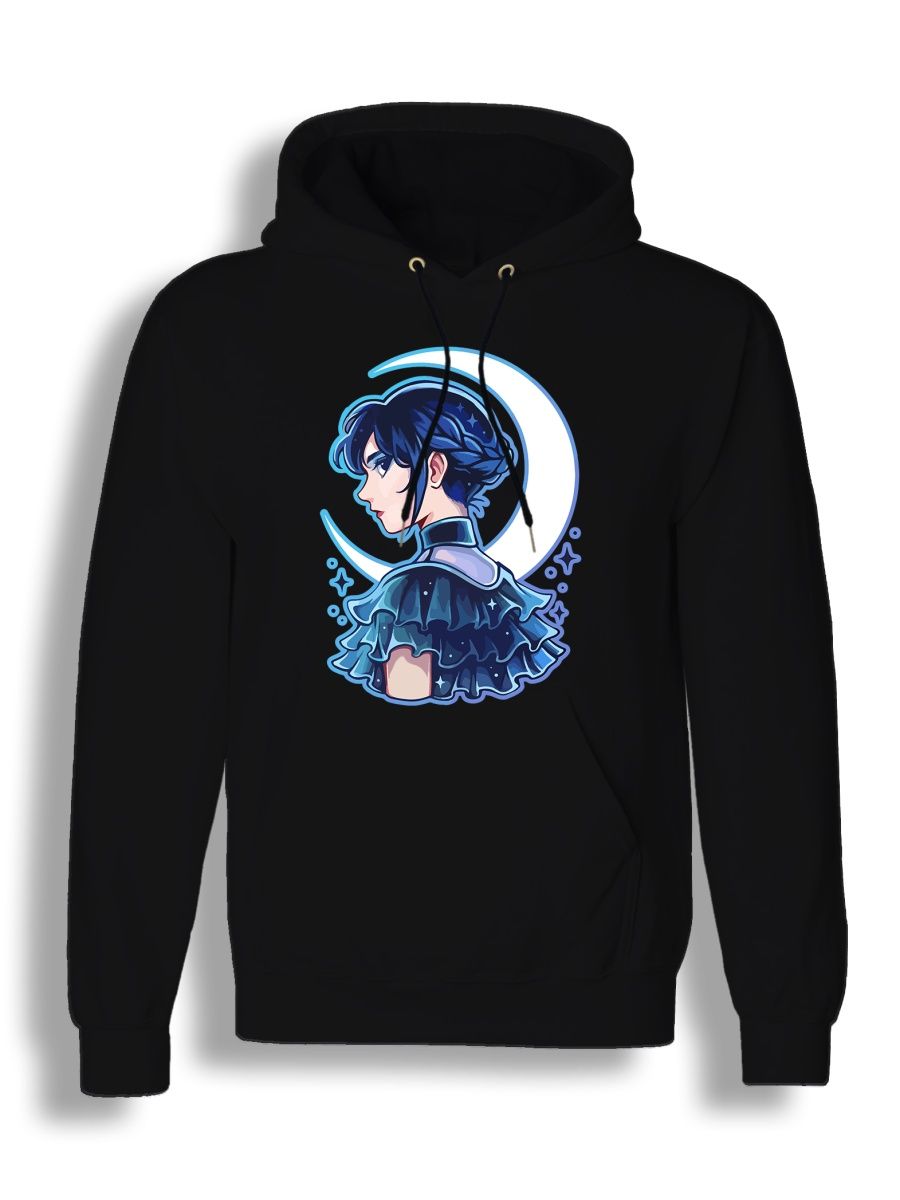 

Худи унисекс СувенирShop Wednesday/Уэнсдэй/Венсдей 27 черное M, Черный, "Wednesday/Уэнсдэй/Венсдей" 27