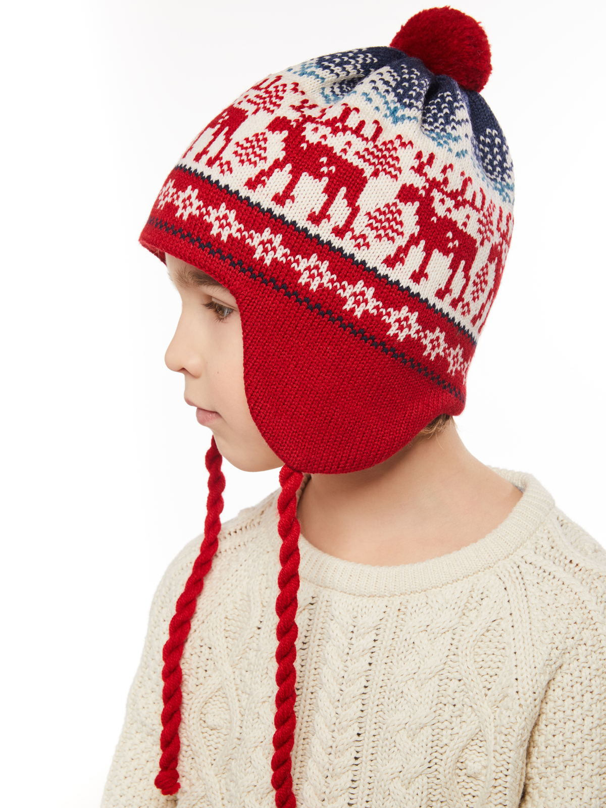 

Шапка детская Scandica Forest, 070-10EFP-363-25-B бордовый р. 44-46, Forest