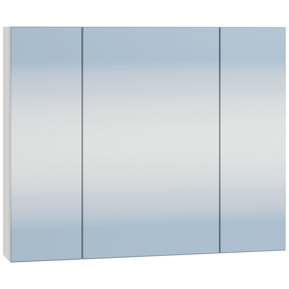 Зеркало-шкаф СаНта Аврора 80 700348 спальный гарнитур аврора белый античный зеркало