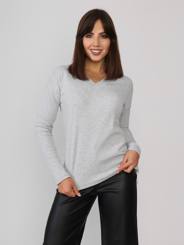 

Пуловер женский Fashion Margo ДЖ 048 серый 50 RU, ДЖ 048