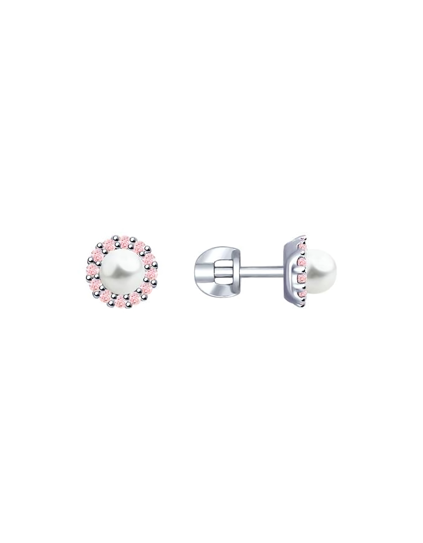 

Серьги пусеты из серебра TEO MAORI 894022950, жемчуг культивированный, 894022950