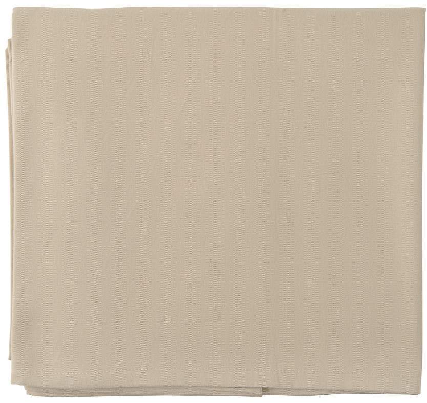 

Скатерть из хлопка бежевого цвета Tkano TK20-TC0014 170x250, Бежевый