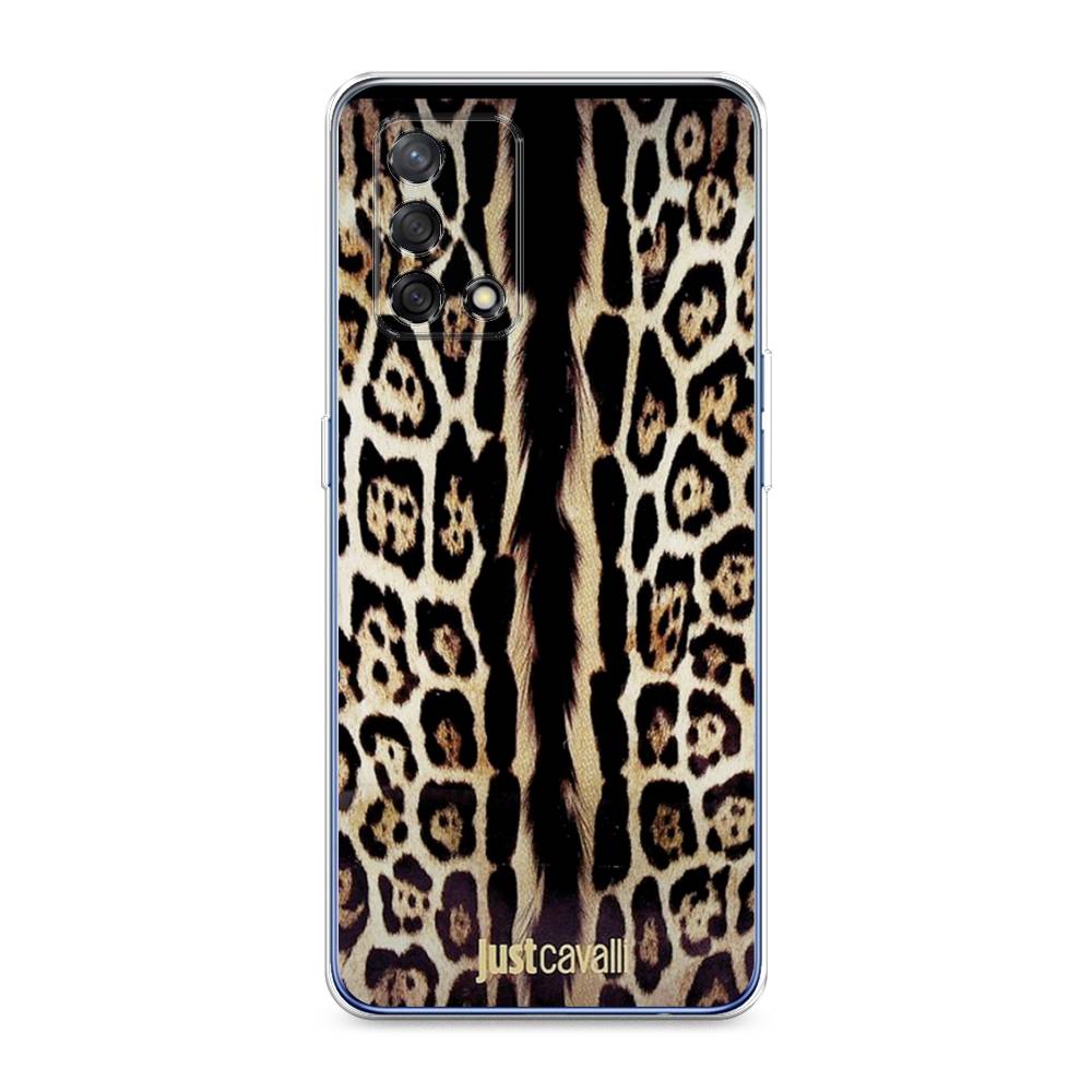 

Чехол на OPPO A74 4G "Леопард кавалли", Черный;коричневый, 256050-1
