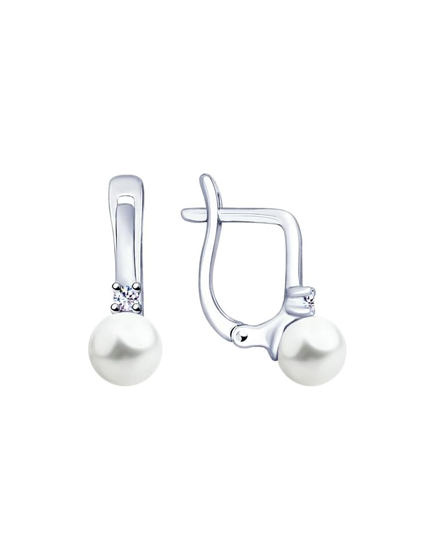 

Серьги из серебра TEO MAORI 894023059, жемчуг культивированный, 894023059