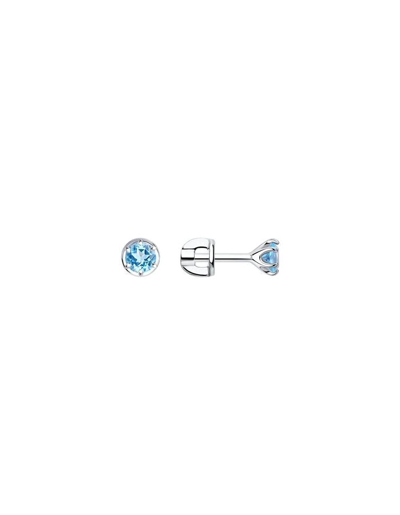 

Серьги пусеты из серебра TEO MAORI 894023123, фианит, 894023123