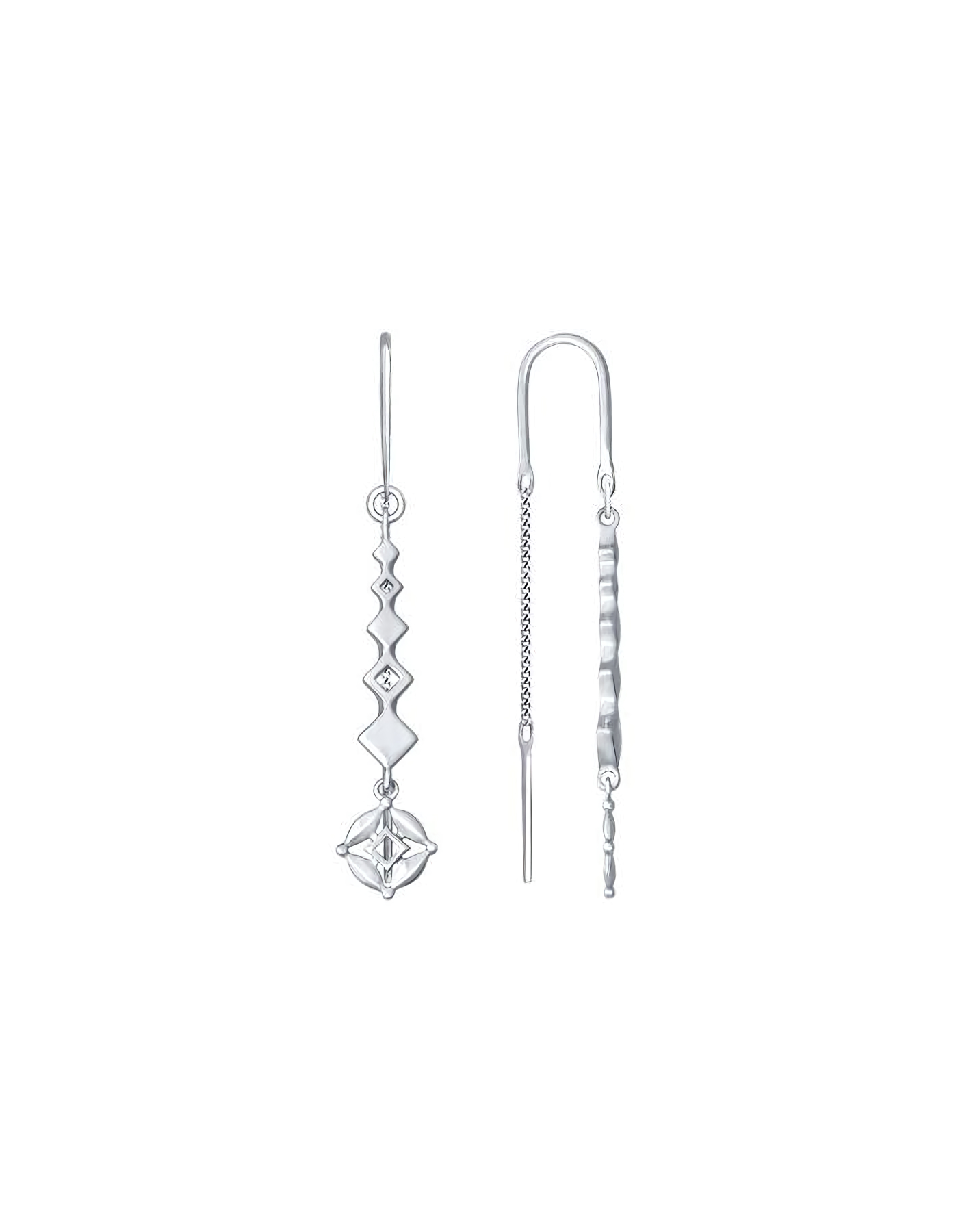 

Серьги продевки из серебра TEO MAORI 894023153, 894023153