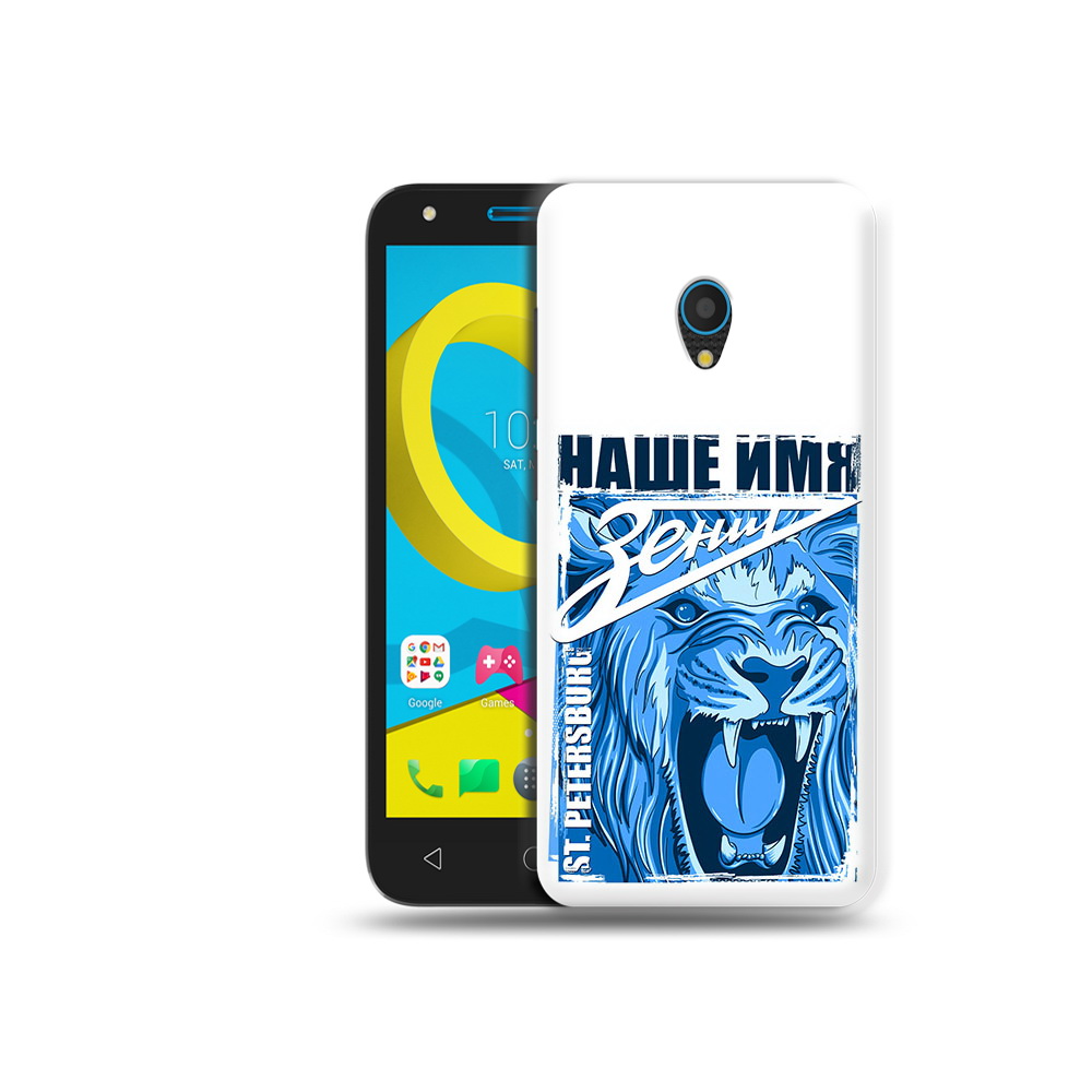

Чехол MyPads Tocco для Alcatel U5 5047D ФК наше имя зенит (PT134046.676.183), Tocco