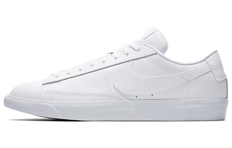 

Кеды унисекс Nike Blazer Low Lthr белые 43 EU, Белый, Blazer Low Lthr
