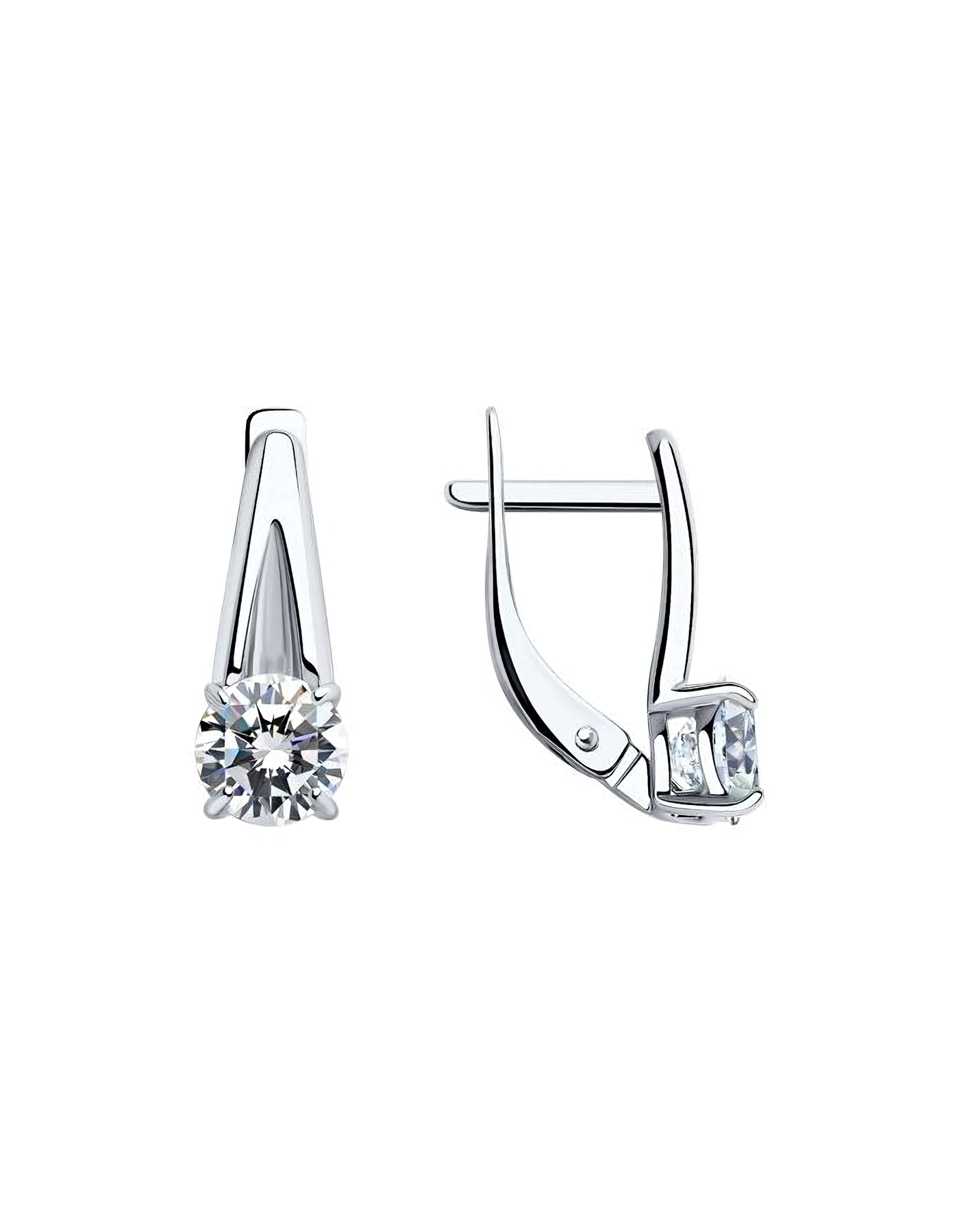 

Серьги из серебра TEO MAORI 894023417, фианит, 894023417