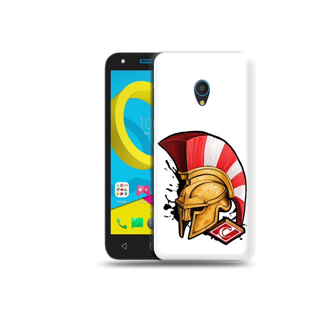 

Чехол MyPads Tocco для Alcatel U5 5047D ФК спартак шлем (PT134046.676.185), Tocco