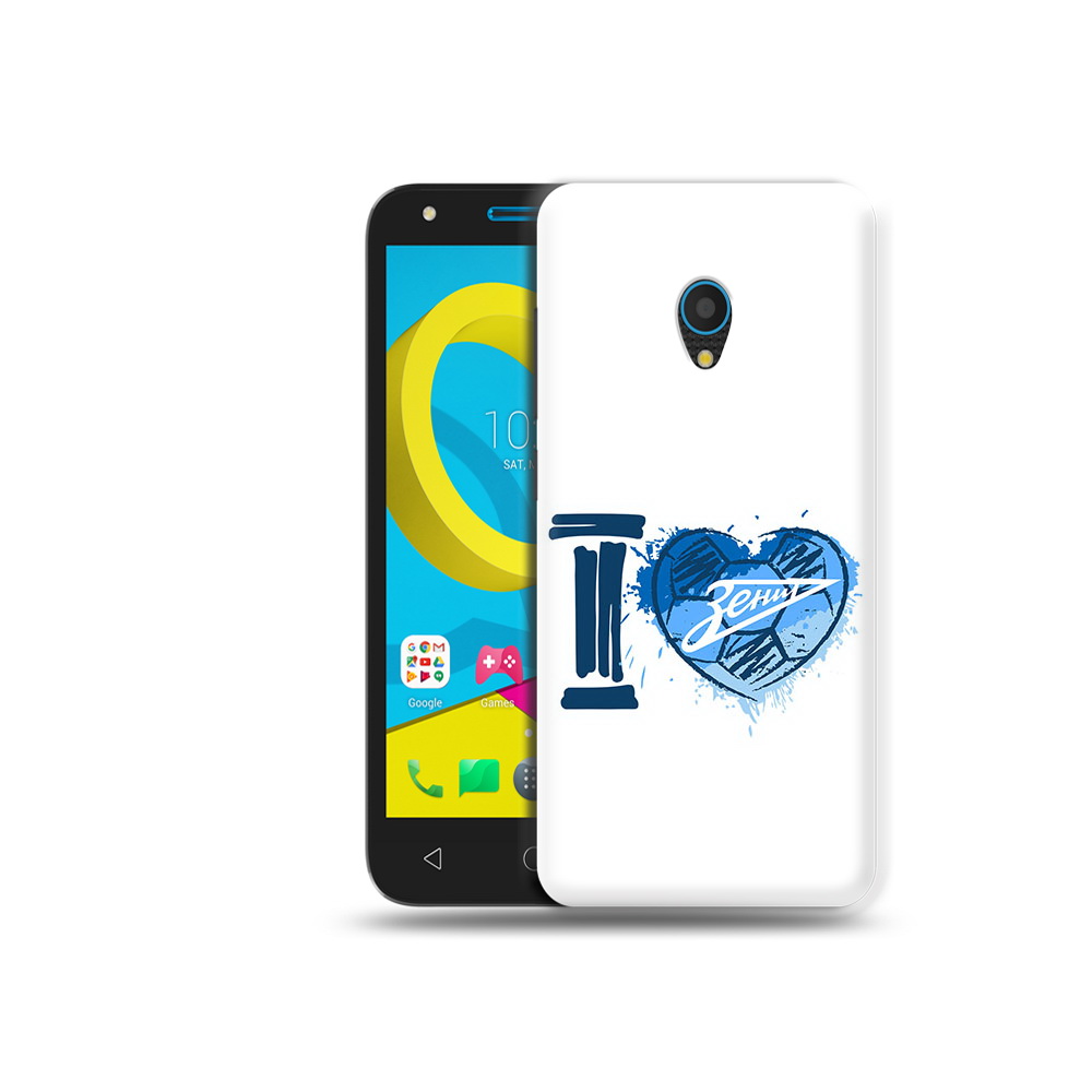 

Чехол MyPads Tocco для Alcatel U5 5047D ФК я люблю зенит (PT134046.676.186), Tocco