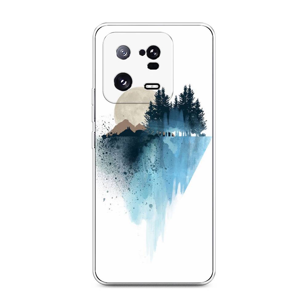 

Чехол Awog на Xiaomi 13 Pro 5G "Горы 5", Голубой, 317350-4