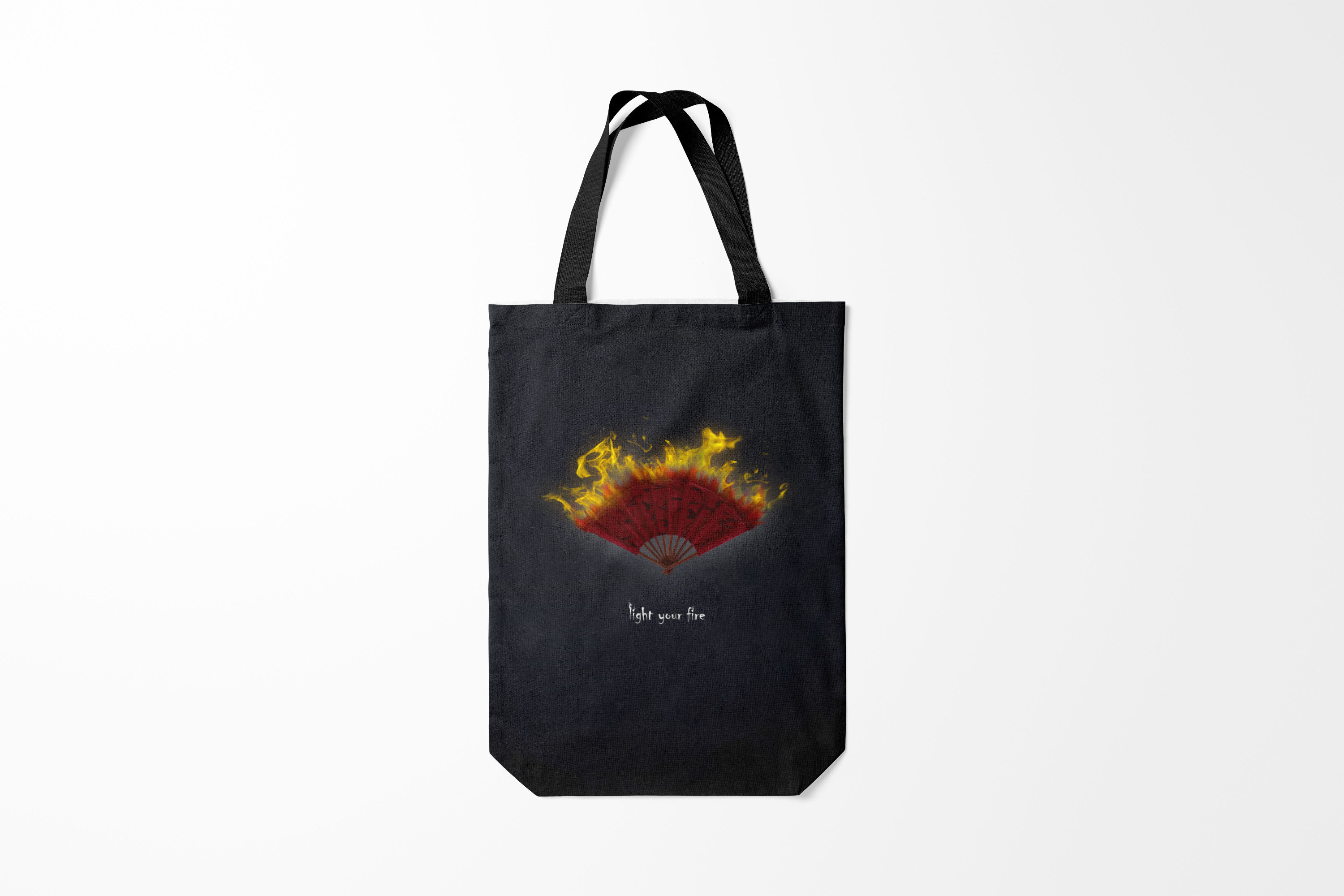 

Сумка шoппер унисекс Burnettie О жизни Light your fire Зажги свой огонь, черный, О жизни Light your fire Зажги свой огонь