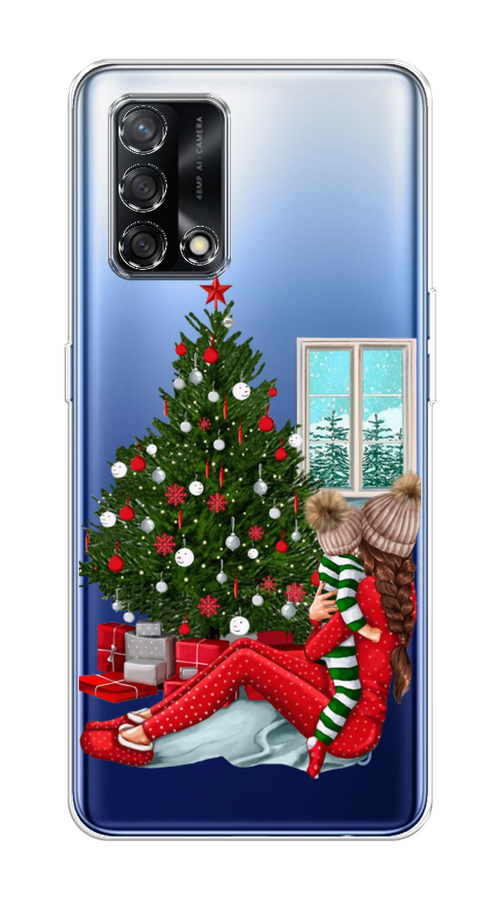 

Чехол на OPPO A74 4G "Новый год с мамой", Красный;зеленый;голубой, 256050-6