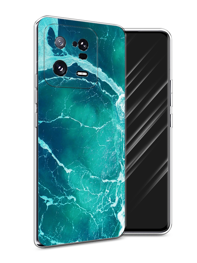 

Чехол Awog на Xiaomi 13 Pro 5G "Изумрудный океан", Голубой;синий, 317350-4