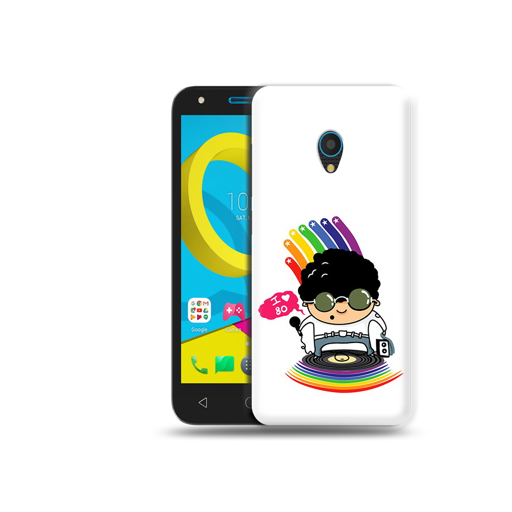 

Чехол MyPads Tocco для Alcatel U5 5047D Я люблю 80-е (PT134046.676.205), Tocco