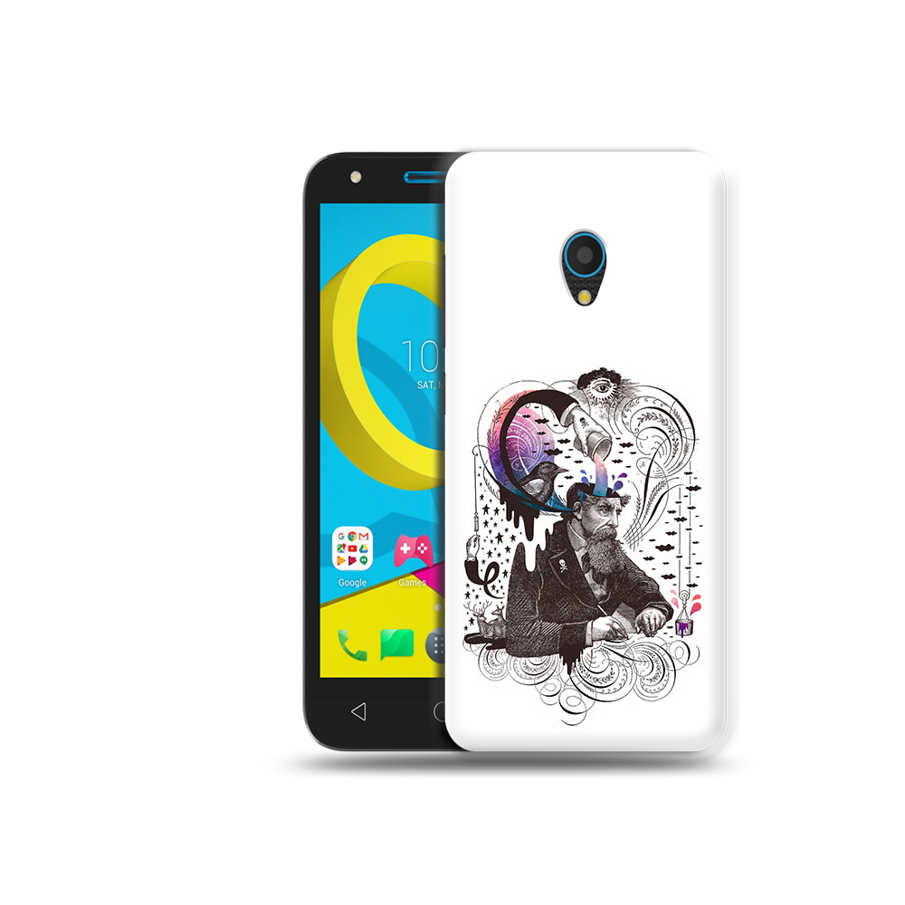 

Чехол MyPads Tocco для Alcatel U5 5047D абстракция думающий мужчина (PT134046.676.210), Tocco