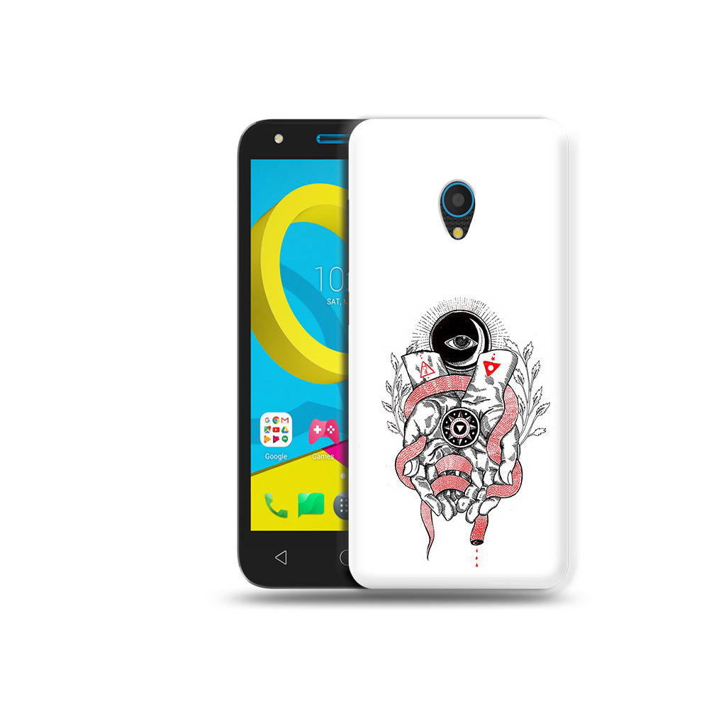 

Чехол MyPads Tocco для Alcatel U5 5047D абстрация связанные руки (PT134046.676.213), Tocco