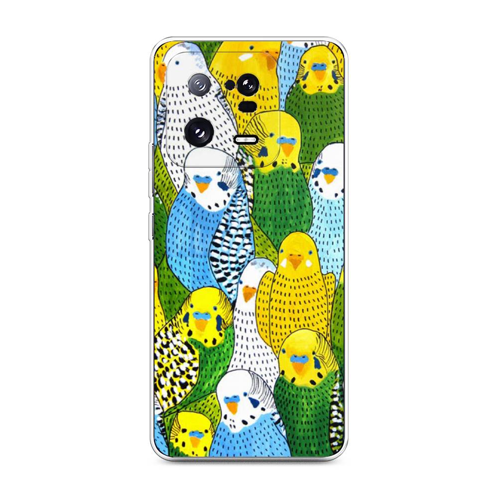

Чехол Awog на Xiaomi 13 Pro 5G "Попугаи", Желтый;зеленый;голубой, 317350-1