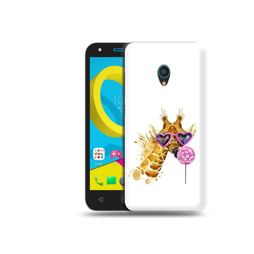 

Чехол MyPads Tocco для Alcatel U5 5047D акварельный жираф (PT134046.676.217), Tocco